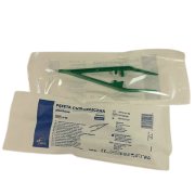 Vienkartinis sterilus plastikinis pincetas