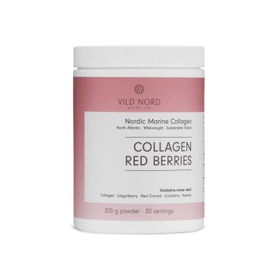 VILD NORD kolageno peptidai RED BERRIES, 300 g