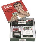 Vintažinis rinkinys skutimuisi PRORASO GINO, 1 vnt