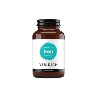 VIRIDIAN BALANCED IRON COMPLEX, 90 kapsulių