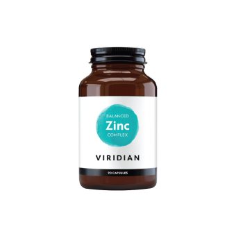 VIRIDIAN BALANCED ZINC COMPLEX, 90 kapsulių