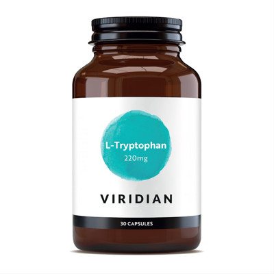 VIRIDIAN L-TRYPTOPHAN, 220 mg, 30 kapsulių
