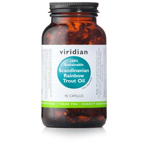 VIRIDIAN SCANDINAVIAN RAINBOW TROUT OIL, N90