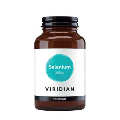 VIRIDIAN SELENIUM, 200 ug, 90 kapsulių