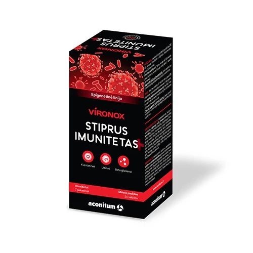 VIRONOX Stiprus imunitetas+ kompleksas, 7 paketėliai