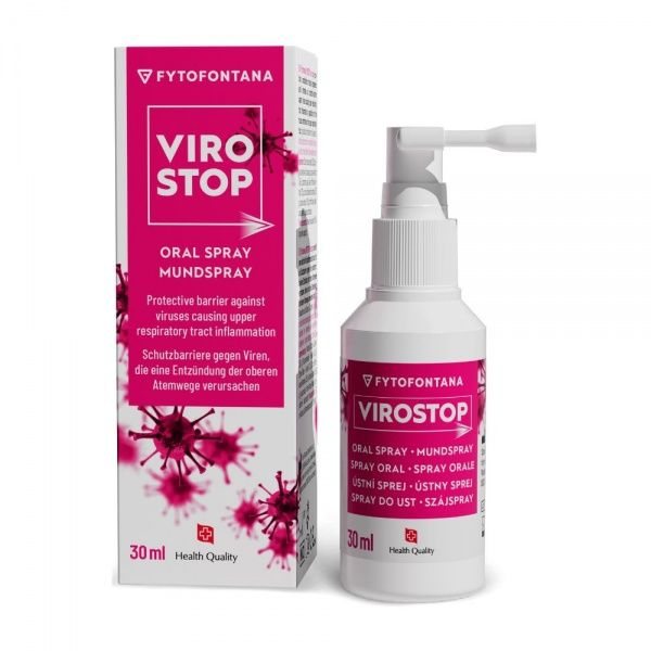 VIROSTOP purškalas burnos gleivinei, 30 ml