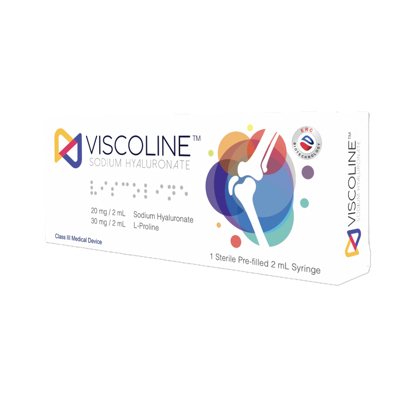 VISCOLINE SODIUM HYALURONATE, 1 švirkštas, N1, 2 ml