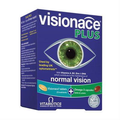 VISIONACE PLUS, 28 tabletės, 28 kapsulės