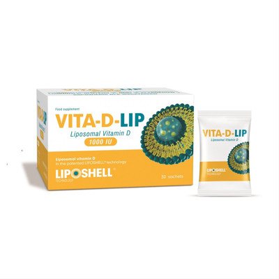 VITA-D-LIP 1000, liposominis vitaminas D 1000 TV, 30 vnt., 5 ml