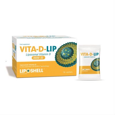 VITA-D-LIP 4000, liposominis vitaminas D, 4000TV, 30 vnt., 5 ml