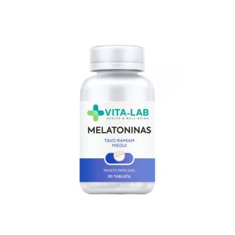 VITA-LAB, Melatoninas 1mg, 90 tablečių