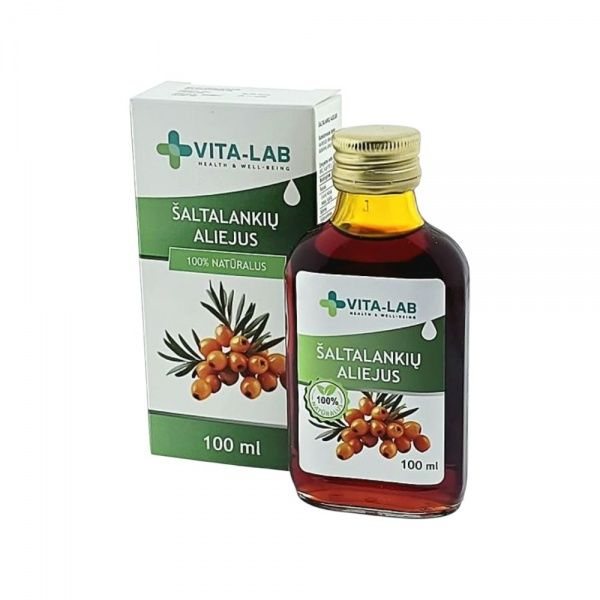 VITA-LAB šaltalankių aliejus, 100 ml