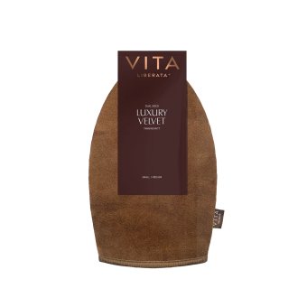 VITA LIBERATA dvipusė pirštinė savaiminio įdegio produktams paskirstyti, 1 vnt