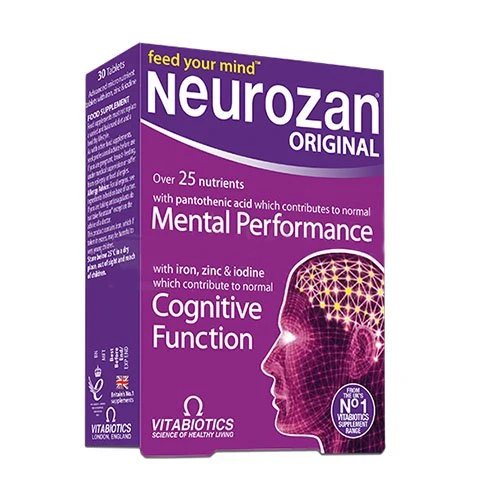 VITABIOTICS maisto papildas NEUROZAN ORIGINAL, 30 tab.