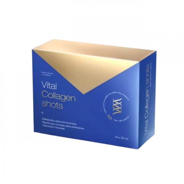 VITAL maisto papildas COLLAGEN SHOTS, x 25 ml, 14 vnt