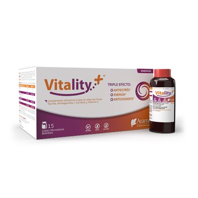 VITALITY+ shots, 15 vnt., 30 ml