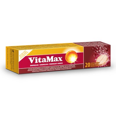 VITAMAX tirpiosios tabletės, apelsinų skonio N20