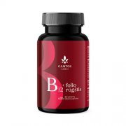 Vitaminas B12 + Folio rūgštis GAMTOS NAMAI, 90 tabl.