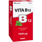 Vitaminas B12 VITA 1000mcg, 30 pastilių