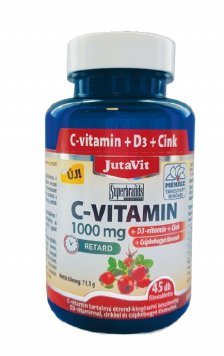 VITAMINAS C +D3+ Zn su erškėčių ekstraktas 1000 mg pailginto atpalaidavimo tabletės N45