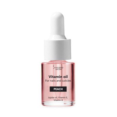 Vitaminizuotas nagų aliejukas "Sincero Salon" PERSIKAS, 10 ml
