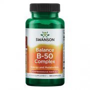 SWANSON, Vitaminų B kompleksas, 100 kapsulių