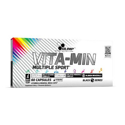 Vitaminų ir mineralų kompleksas Olimp Vita-min Multiple Sport Mega 60 Kapsulių