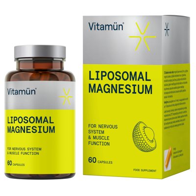 VITAMUN Liposomos Magnis, 60 kapsulių