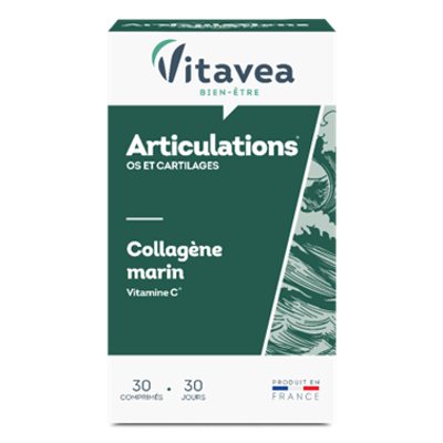 VITAVEA Articulations jūrinis kolagenas, 30 tablečių