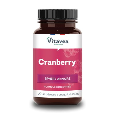 VITAVEA Cranberry 37,5 mg PAC, 45 vnt