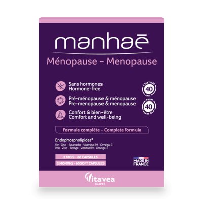 VITAVEA Manhaé Menopauzė, 60 kapsulių