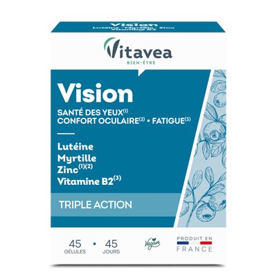 VITAVEA VISION Regėjimo komfortui, 45 kapsulės