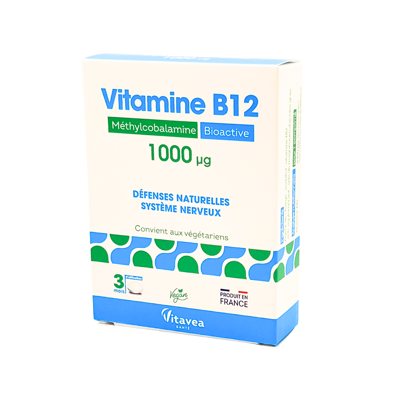 VITAVEA Vitaminas B12 1000 µg, 90 tablečių