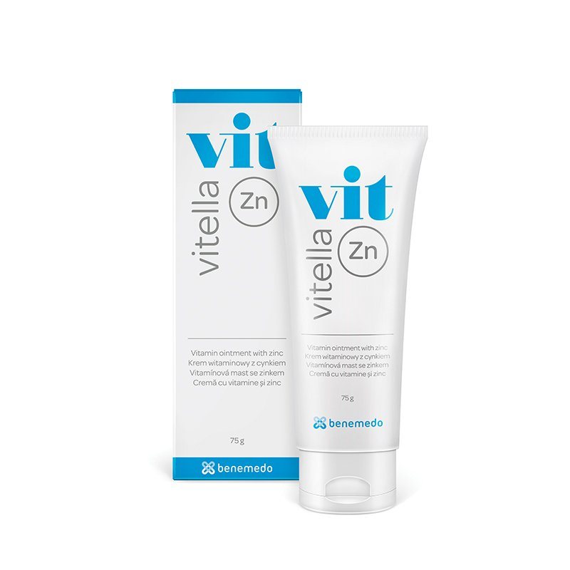 Vitella Zn kremas su cinku, 75 ml