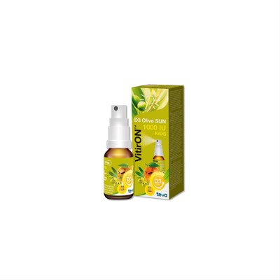 VITIRON D3 OLIVE SUN, 1000 IU, purškalas, 10 ml