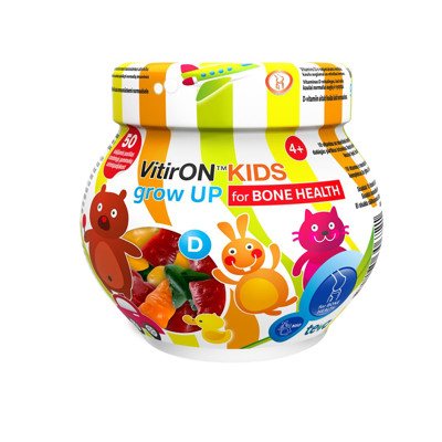 VITIRON KIDS GROW UP, 50 kramtomųjų guminukų