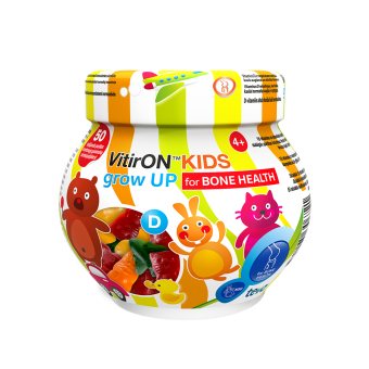 VITIRON KIDS GROW Up kramtomieji guminukai N50