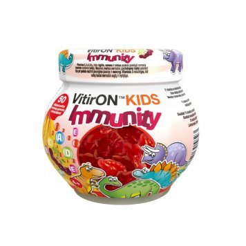 VITIRON Kids Immunity kramtomieji guminukai N50
