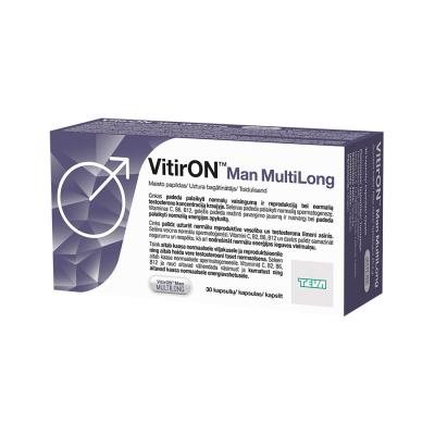 VitirON Man MultiLong kapsulės N30