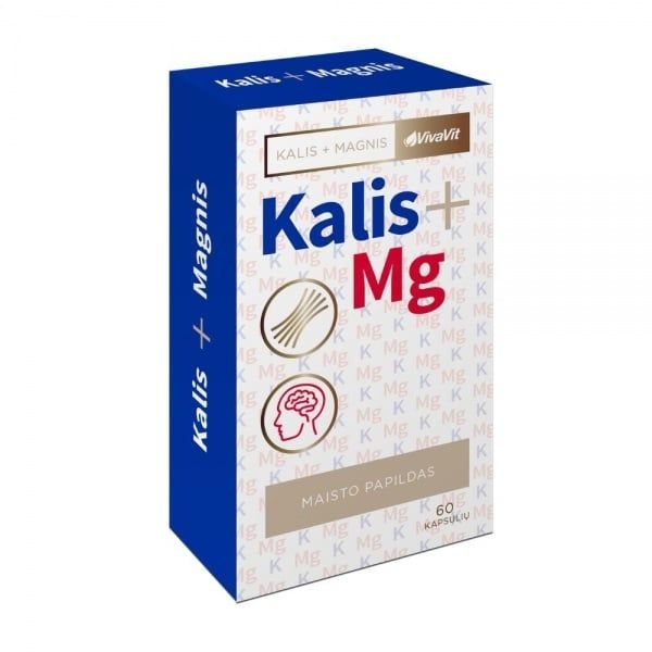 VIVAVIT maisto papildas KALIS + MAGNIS, 60 kaps.