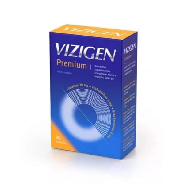 VIZIGEN maisto papildas PREMIUM, 30 kaps.