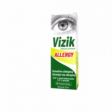 VIZIK Allergy akims lašai, 10 ml