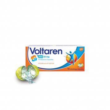 VOLTAREN Akti 25 mg kapsulės N10