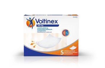 VOLTINEX 140 mg vaistinis pleistras N5