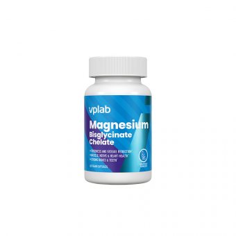 Vplab Magnesium Bisglycinate Chelate, 60 kapsulių
