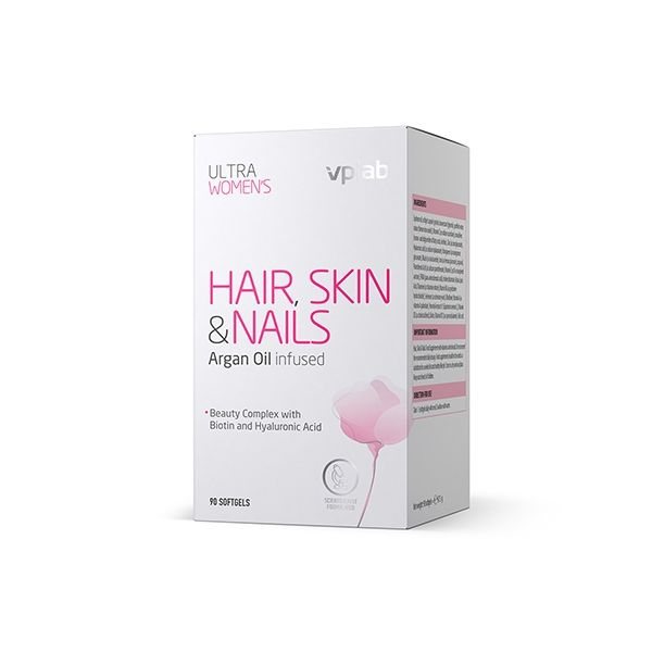 VPLAB maisto papildas ULTRA WOMEN'S HAIR SKIN & NAILS, 90 kaps.