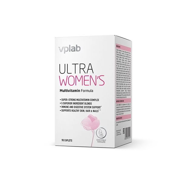 VPLAB maisto papildas ULTRA WOMEN'S MULTIVITAMIN FORMULA, 90 kaps.