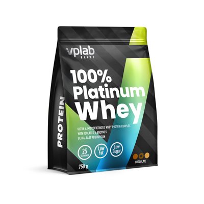 VPLAB, Platinum Whey Chocolate, 750 g