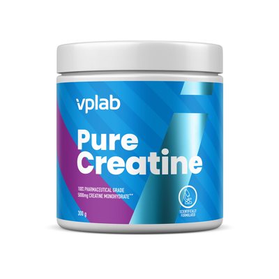 VPLAB Pure Creatine Monohydrate, milteliai, ., 300 g