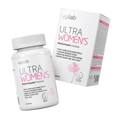 VPLAB Ultra Moterų multivitaminų formulė, 90 tablečių